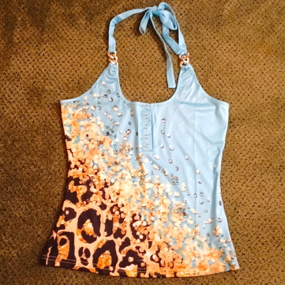 *3 FOR $20 ITEM* Summer Stunner Tank Top Size L NWT